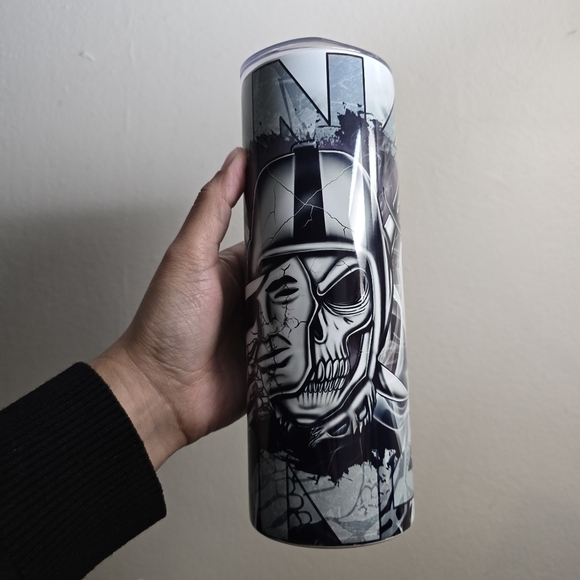 Raiders 20 oz tumbler - Picture 6 of 7